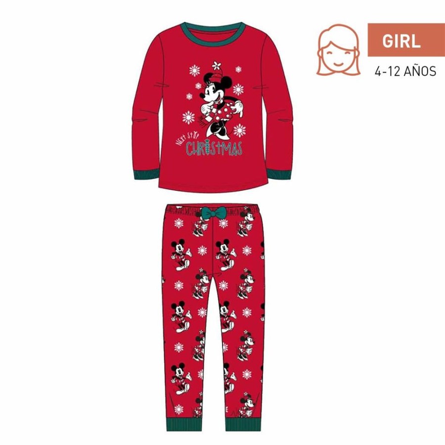 Cerda | Disney - Mickey - Pyjama Fille En Jersey - (12 Ans)