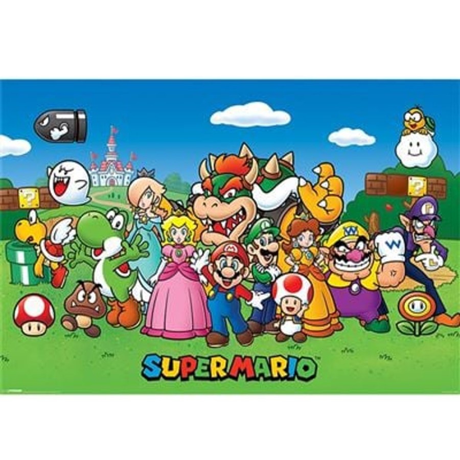 Pyramid | Super Mario - Characters - Poster 61 X 91Cm