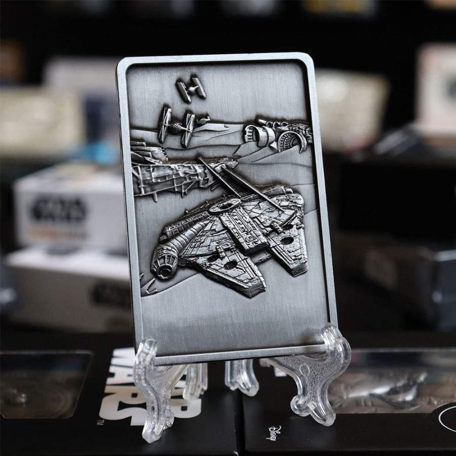 Fanattik | Star Wars - Millenium Falcon - Lingot En Metal Collector