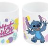 Stor | Stitch - Hawaian Flower - Mug Ceramique 325Ml