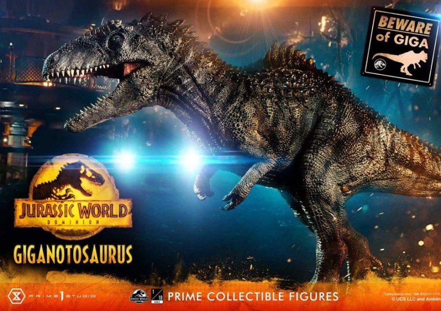 Prime 1 Studio | Jurassic World Dominion - Giganotosaurus - Statuette 48Cm