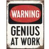 Nostalgic Art | Genius At Work - Magnet '6X8Cm'