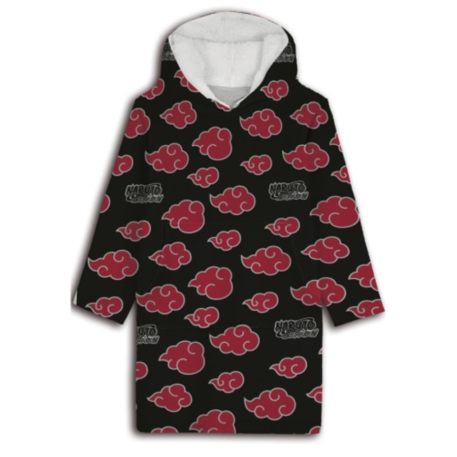 AyMax | Naruto - Akatsuki - Sweat Poncho Coral Fleece - Taille Enfant