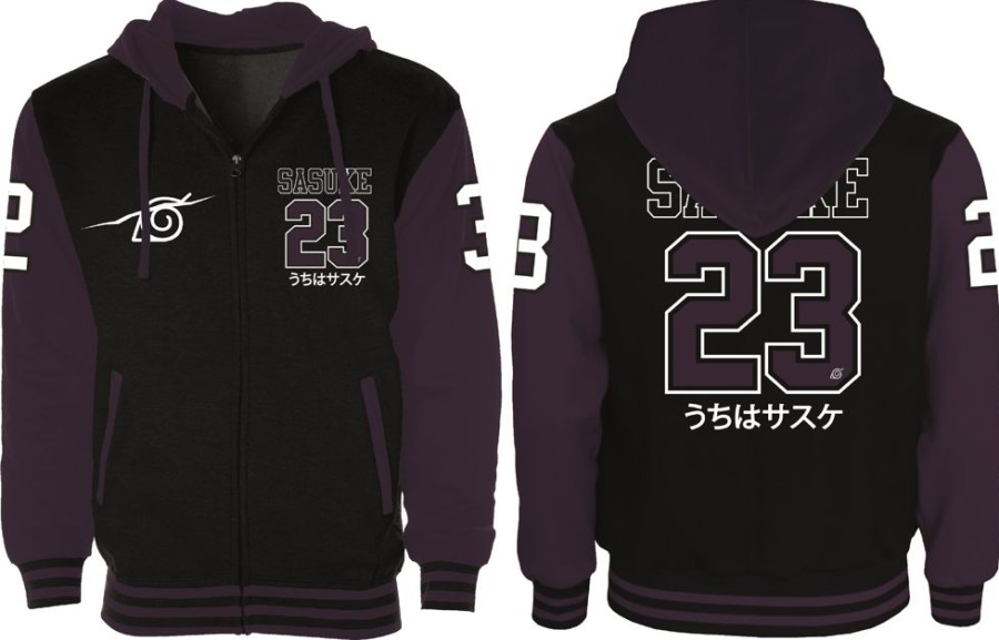 Cotton Division | Naruto - Sasuke 23 - Jacket Varsity Homme (M)