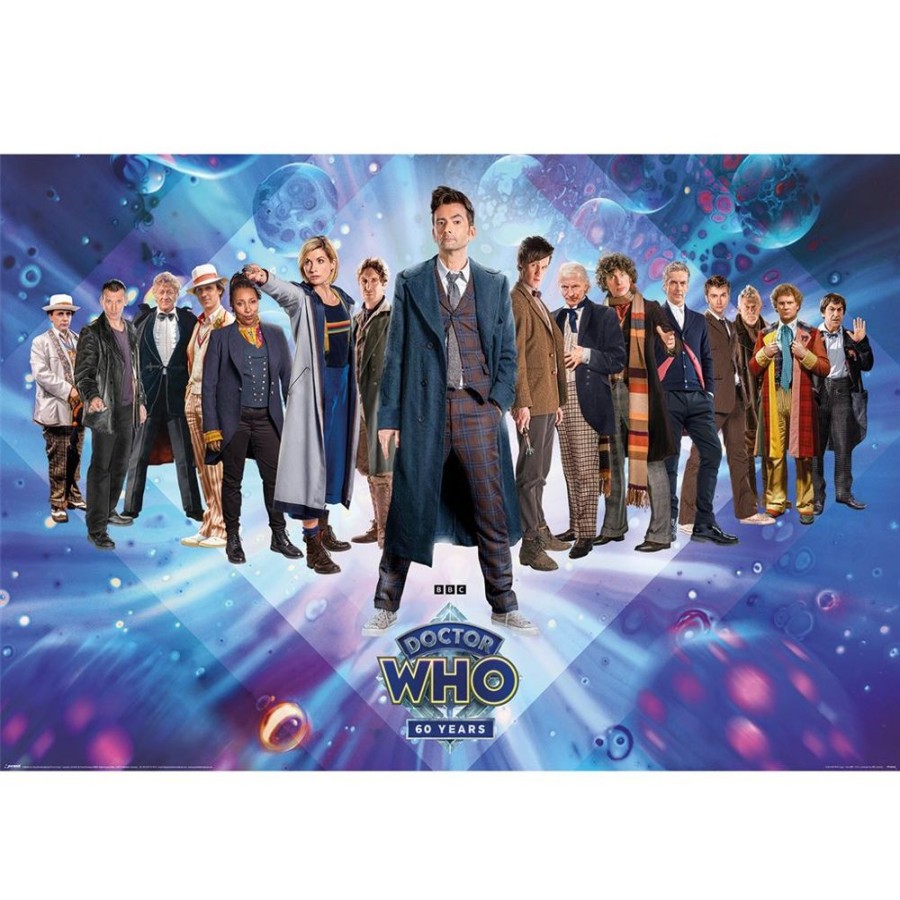 Pyramid | Doctor Who - 60 Years - Poster 61 X 91Cm