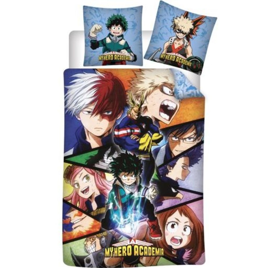 AyMax | My Hero Academia - Parure De Lit 140X200Cm - '100% Microfibre'