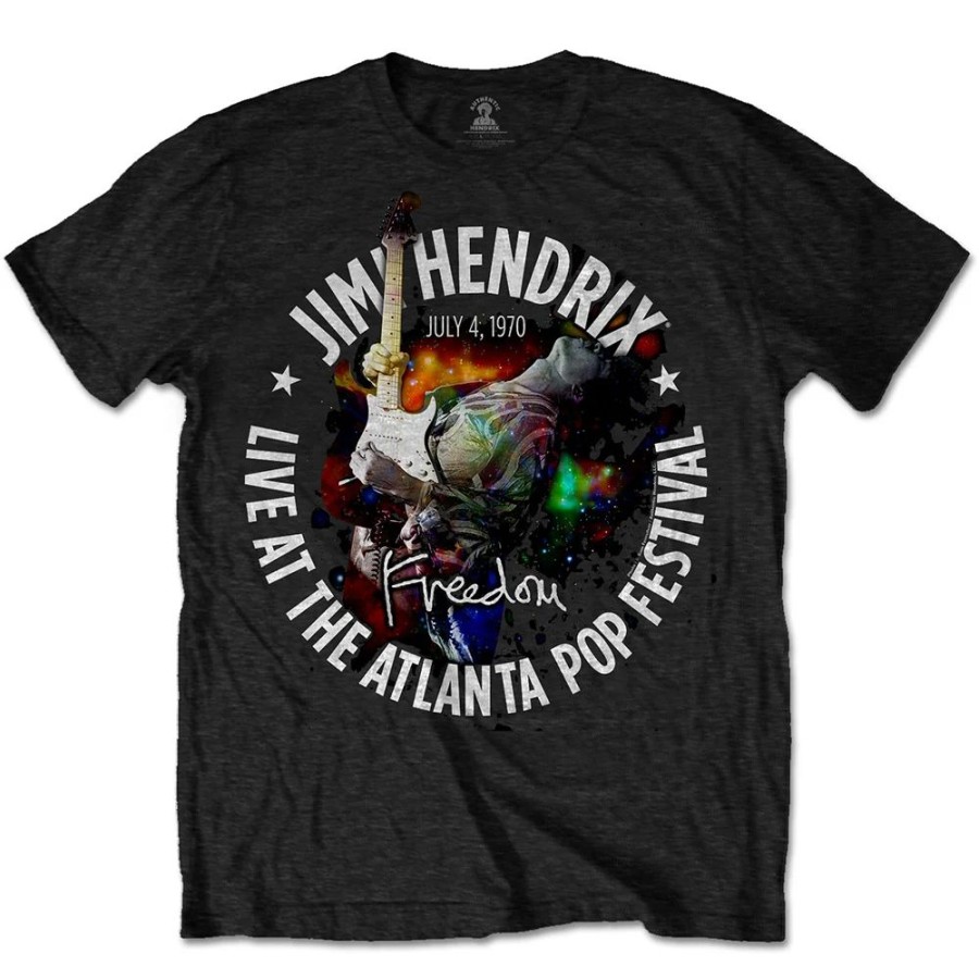 Rockoff | Jimi Hendrix - T-Shirt Rocked World Col - Atlanta 1970 (M)