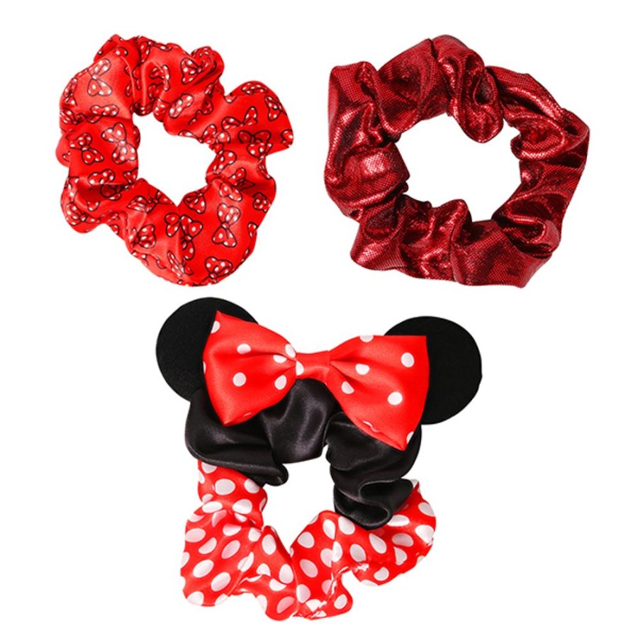 Peershardy | Minnie - Accessoires Cheveux "Chouchou" Soyeux - 3 Pc