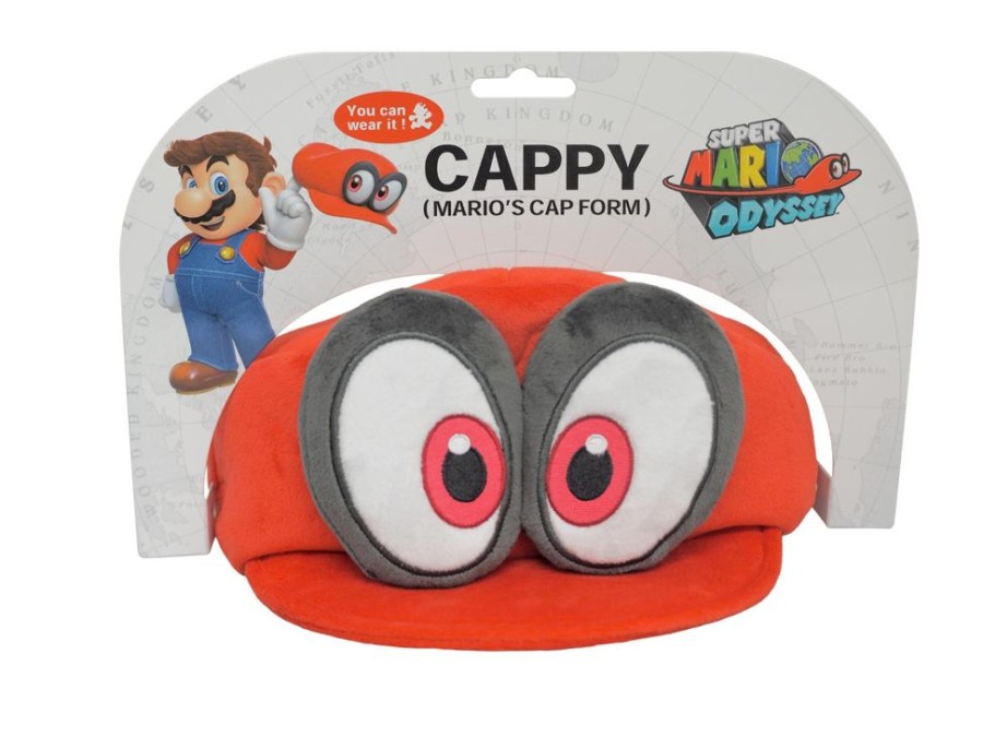 Together Plus | Super Mario Odyssey - Casquette Mario - Peluche 11Cm