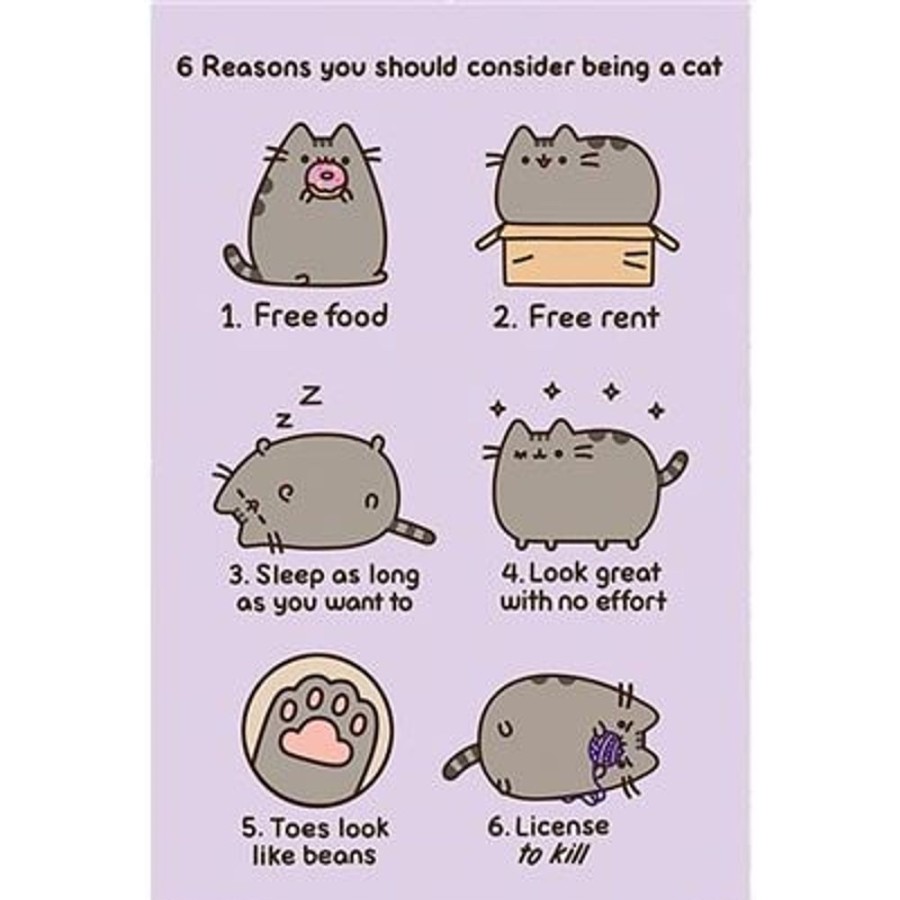 Pyramid | Pusheen - Reasons To Be A Cat - Poster 61 X 91Cm