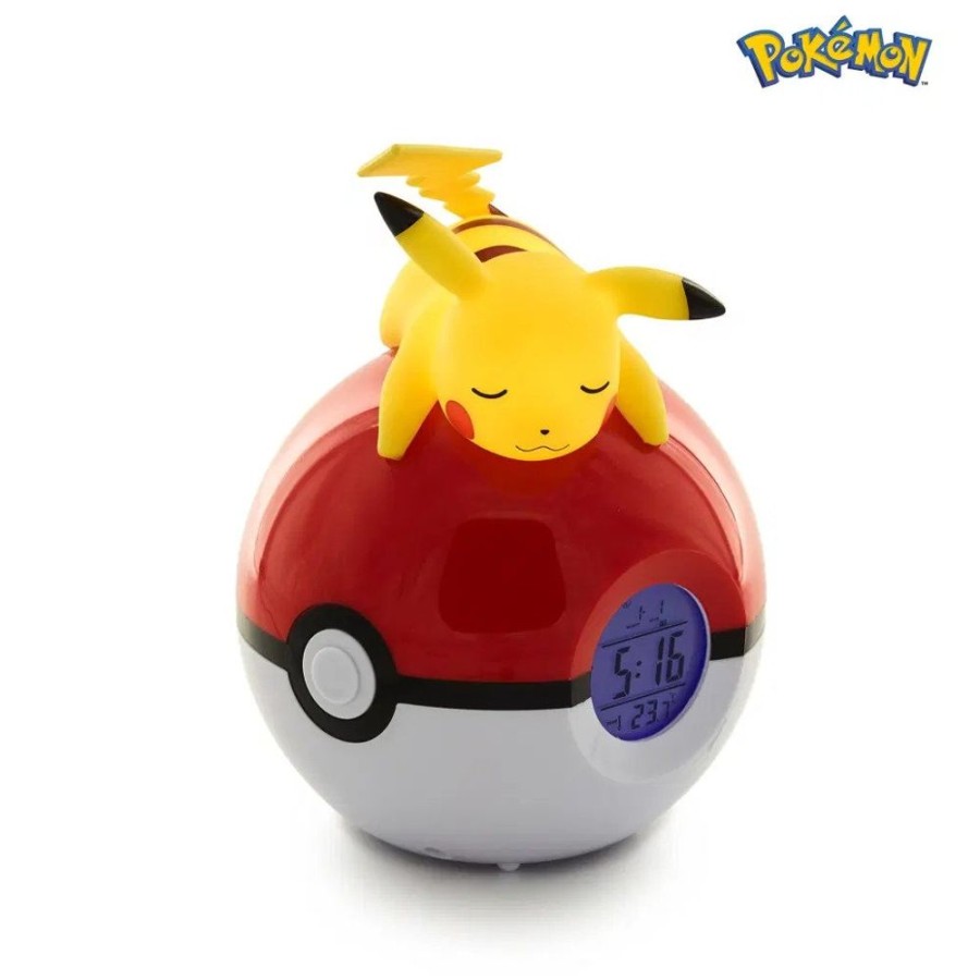 Teknofun | Pokemon - Pikachu Pokeball - Reveil Avec Lampe Led