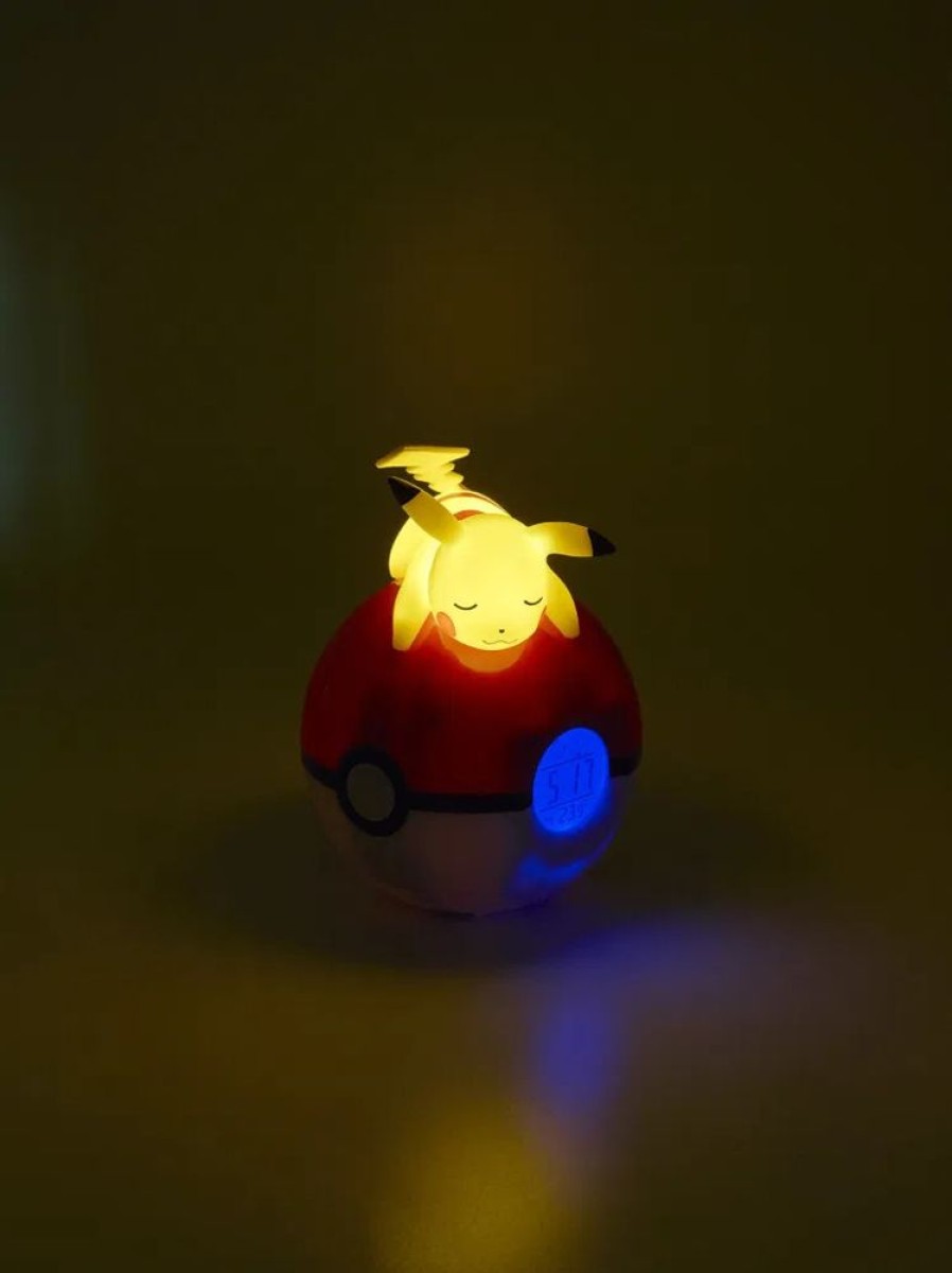 Teknofun | Pokemon - Pikachu Pokeball - Reveil Avec Lampe Led