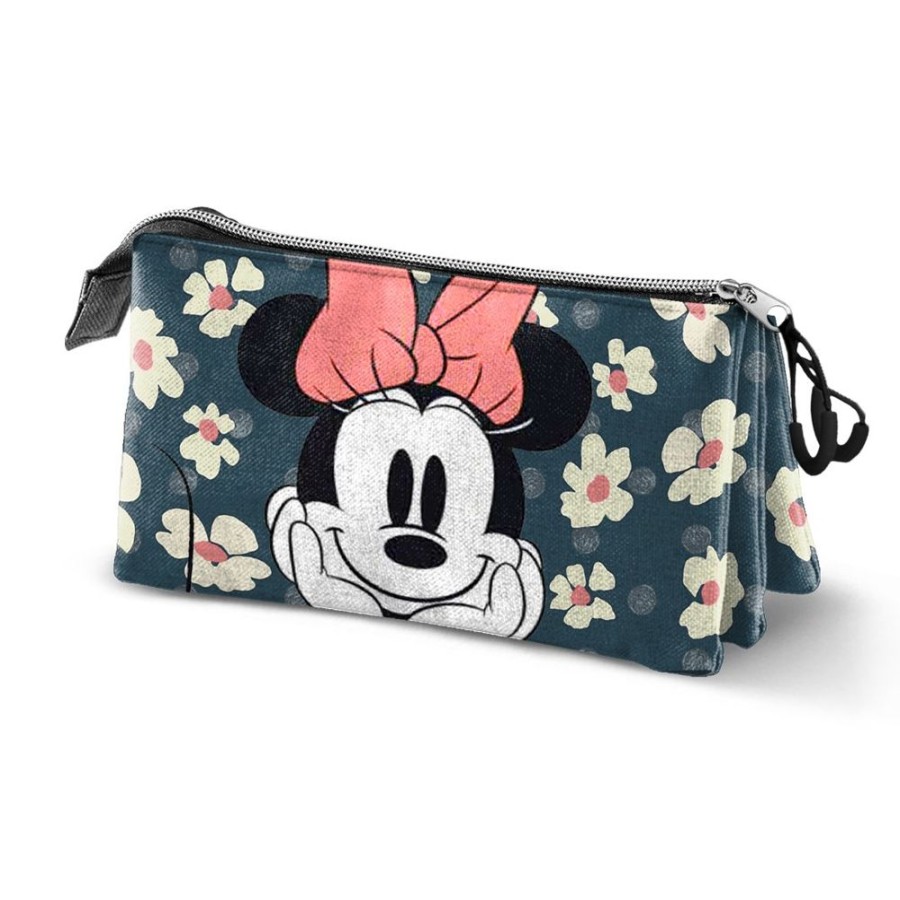 Karactermania | Minnie - Happy Field - Trousse Triple Eco '23X11X7Cm'