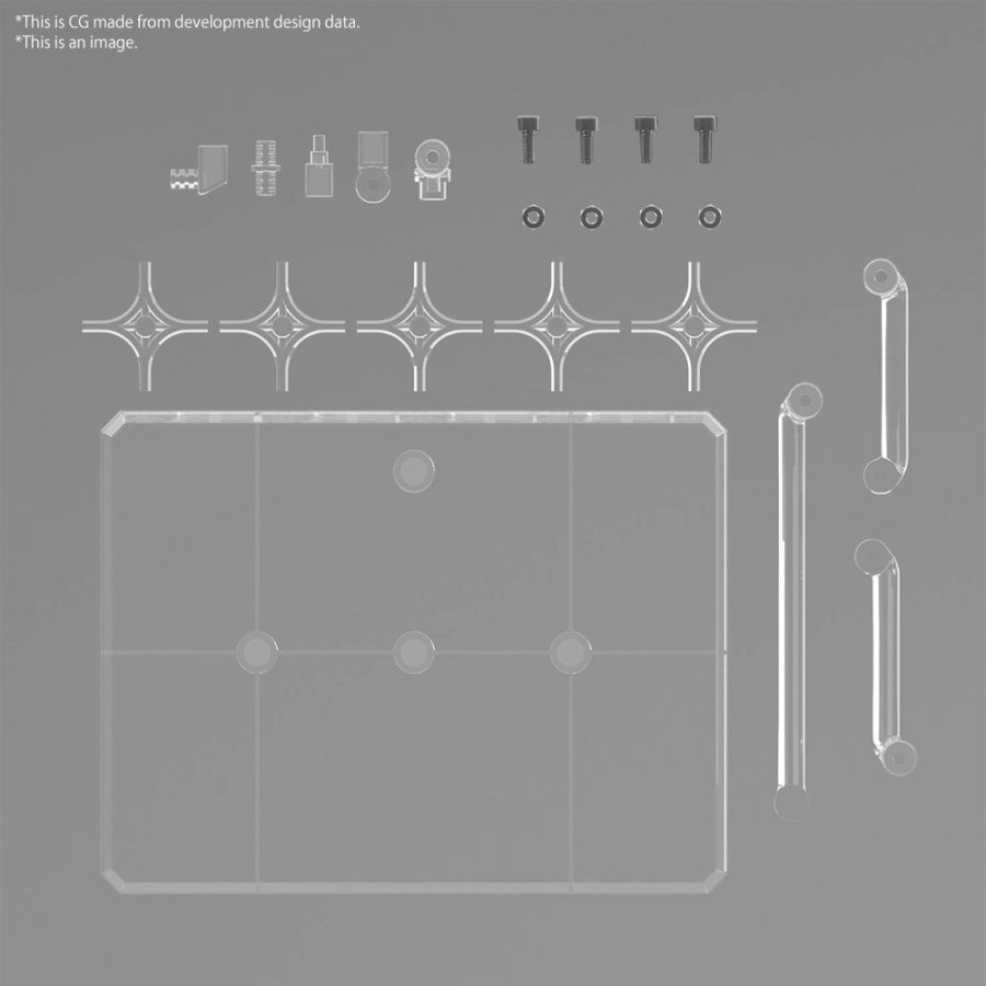 Bandai Model Kit | Gundam - Action Base 8 (Clear Color) - Model Kit