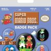 Pyramid | Nintendo - Pack 5 Badges - Super Mario Bros