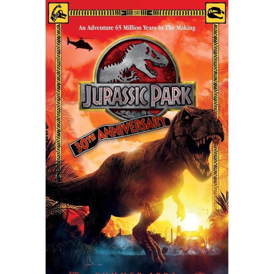 Pyramid | Jurassic Park - 30Eme Anniversaire - Poster 61 X 91Cm