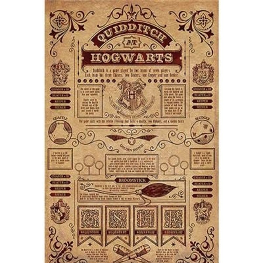 Pyramid | Harry Potter - Quidditch A Poudlard - Poster 61 X 91Cm