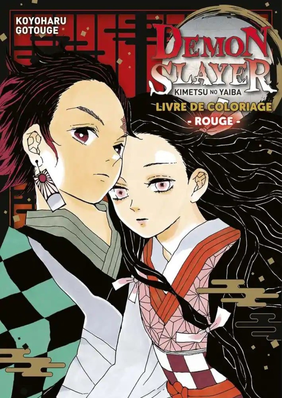 Panini Manga | Demon Slayer - Livre De Coloriage - Tome 1