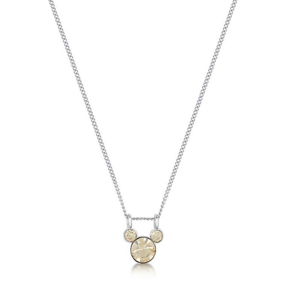 Couture Kingdom | Disney Mickey Mouse - Birthstone Necklace - November