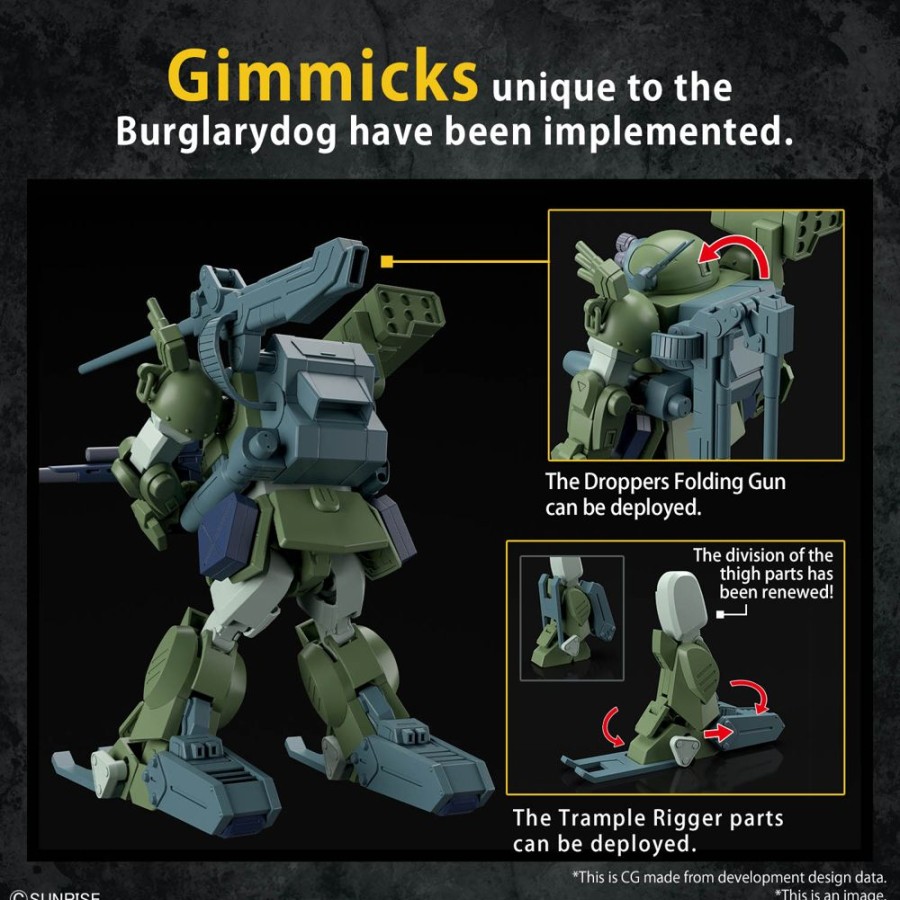 Bandai Model Kit | Votoms - Hg Burglarydog - Model Kit