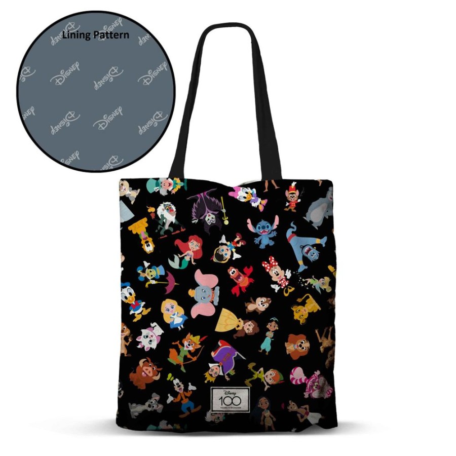 Karactermania | Disney 100 Ans - History - Tote Bag Premium '40X33X1Cm'