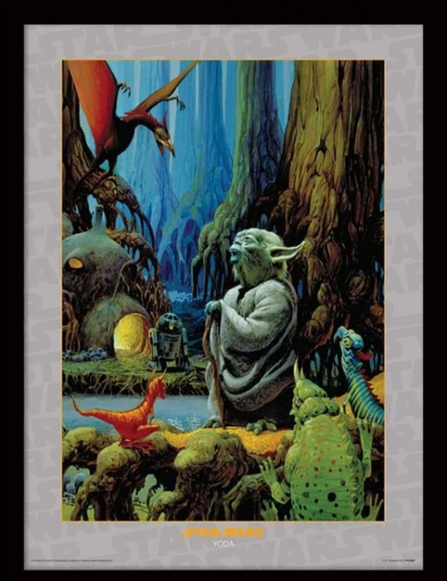 Pyramid | Star Wars - Collector Print Hq 32X42 - Yoda