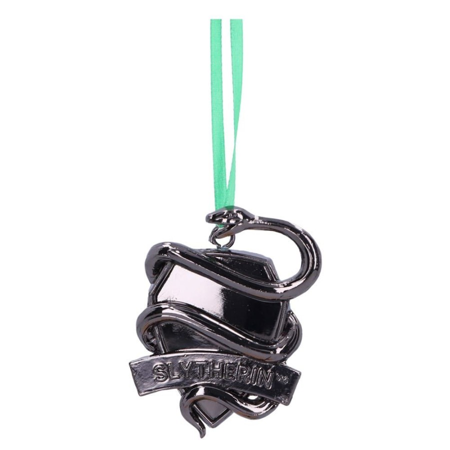 Nemesis | Harry Potter - Ecusson De Serpentard (Argent) - Deco A Suspendre 6.3Cm