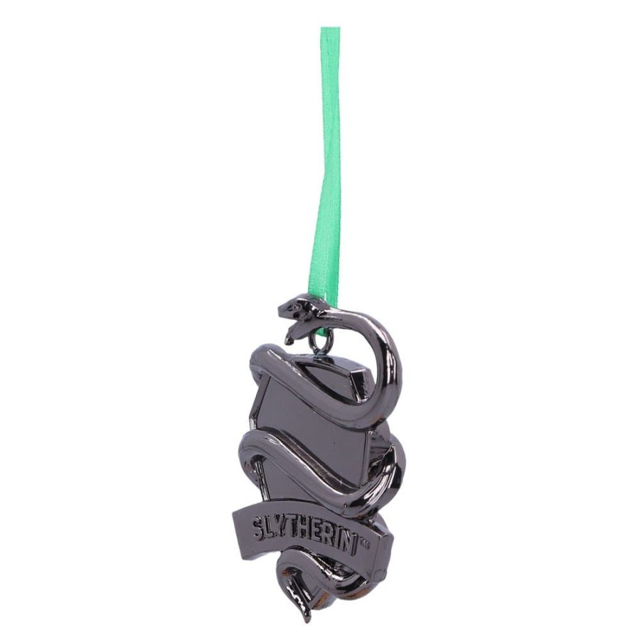 Nemesis | Harry Potter - Ecusson De Serpentard (Argent) - Deco A Suspendre 6.3Cm