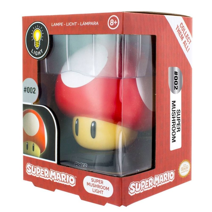 Paladone | Nintendo - Mushroom 3D Mini Light - 10Cm