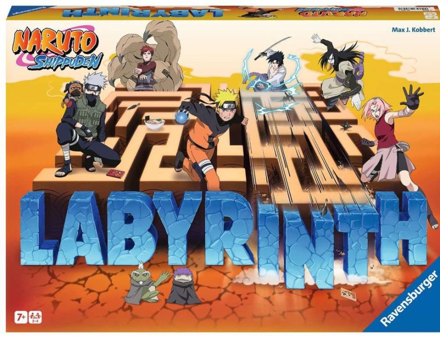 Ravensburger | Naruto Shippuden - Jeu De Plateau Labyrinth