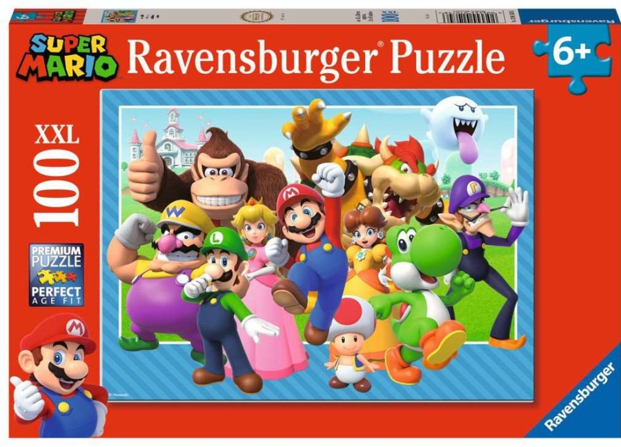 Ravensburger | Super Mario - Let'S-A-Go - Puzzle 100P Xxl