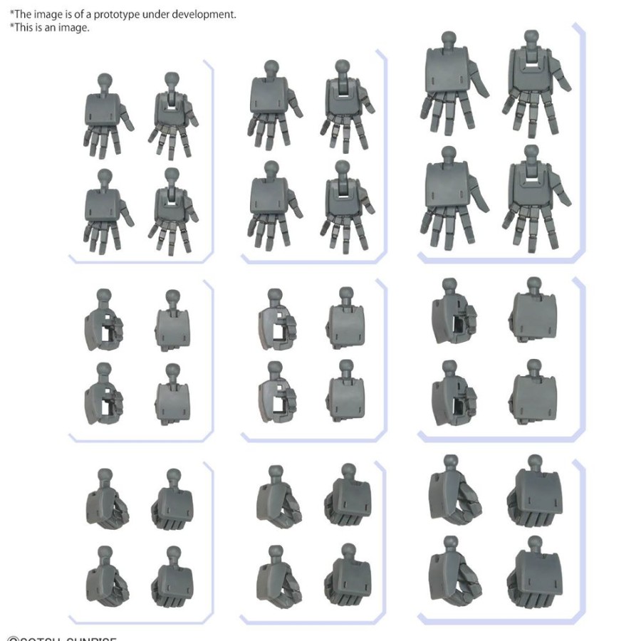 Bandai Model Kit | Gundam - Option Parts Set Gunpla 3 (Build Hands Edge) - Model Kit