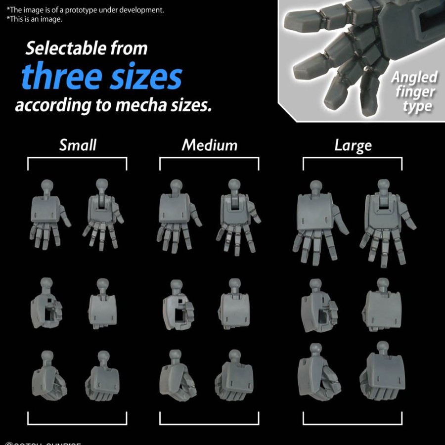 Bandai Model Kit | Gundam - Option Parts Set Gunpla 3 (Build Hands Edge) - Model Kit