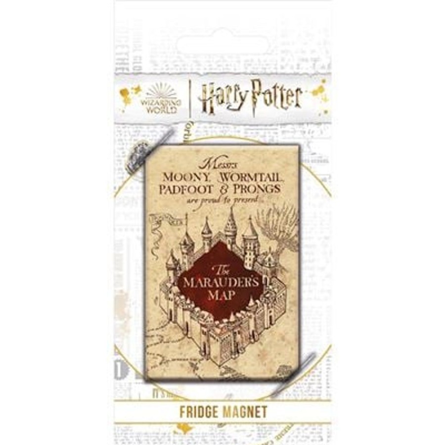 Pyramid | Harry Potter - Carte Du Maraudeur - Aimant 5X8Cm