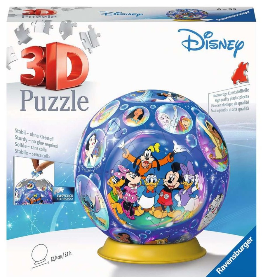 Ravensburger | Disney - Puzzle 3D - Disney Multiproprietes 72P