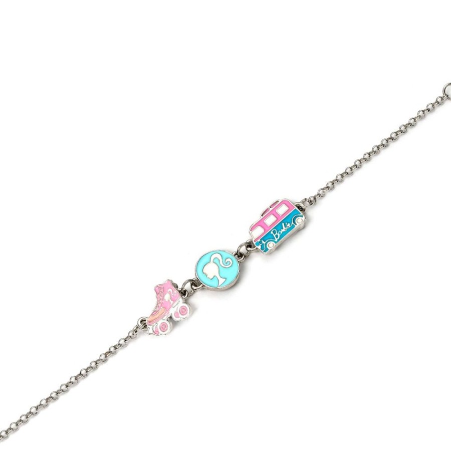 Carat | Barbie - Bracelet En Chaine - Silhouette, Skate & Camping-Car