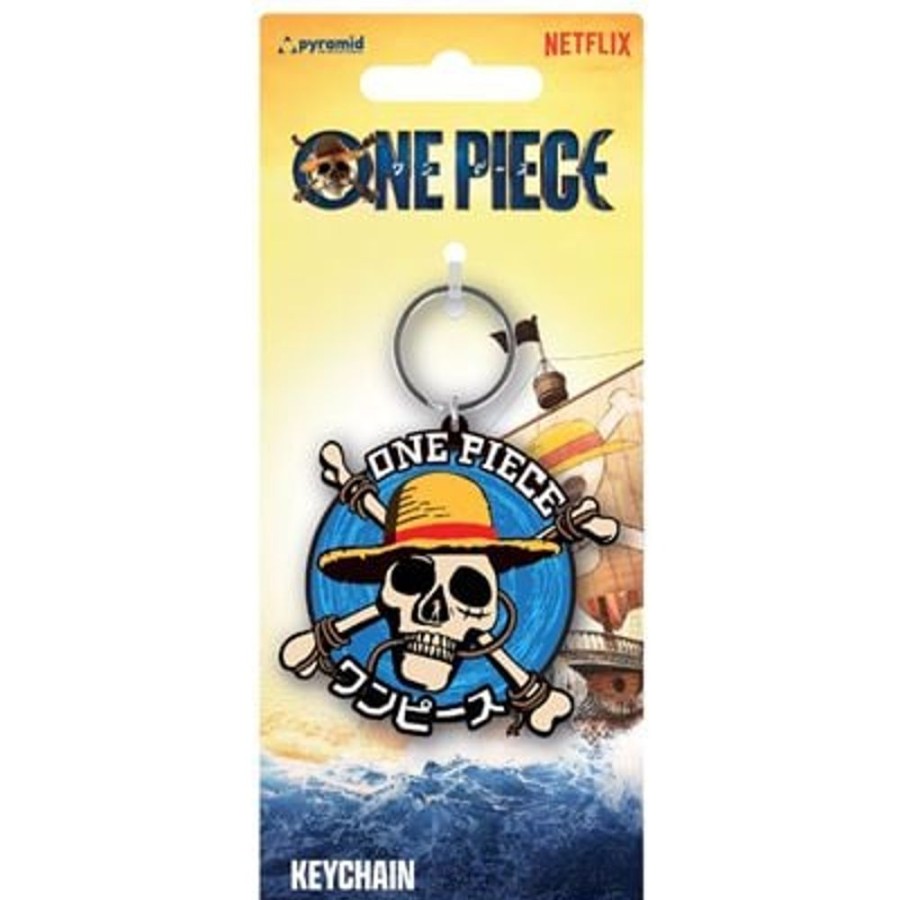 Pyramid | One Piece Live Action - Equipage Chapeau De Paille - Porte-Cles En Pvc