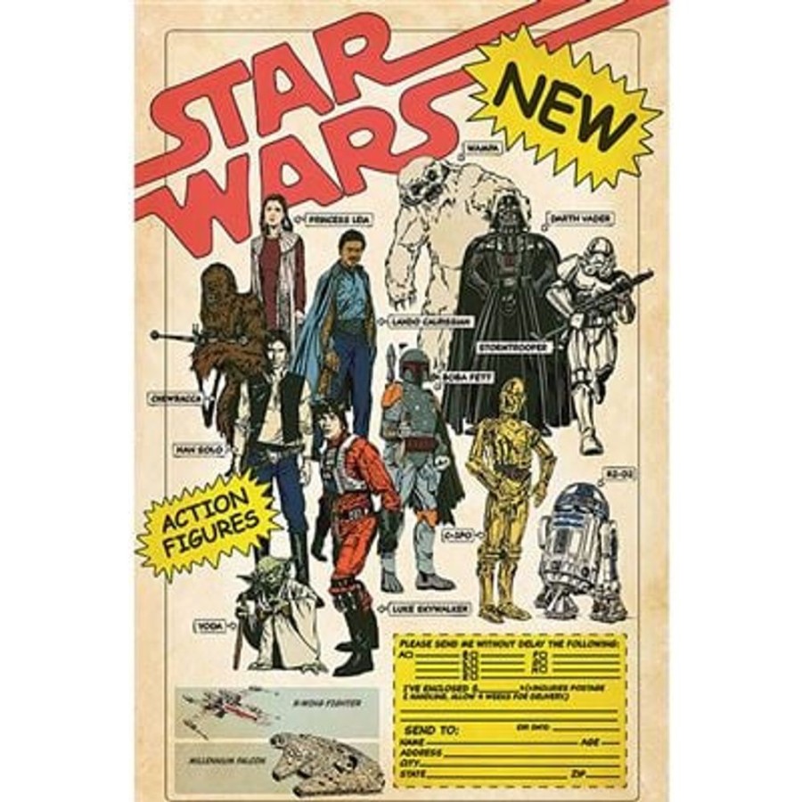 Pyramid | Star Wars - Action Figures - Poster 61 X 91Cm