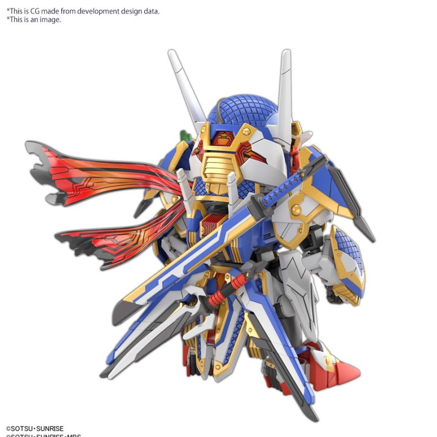 Bandai Model Kit | Gundam - Sdw Heroes Onmitsu Gundam Aerial - Model Kit