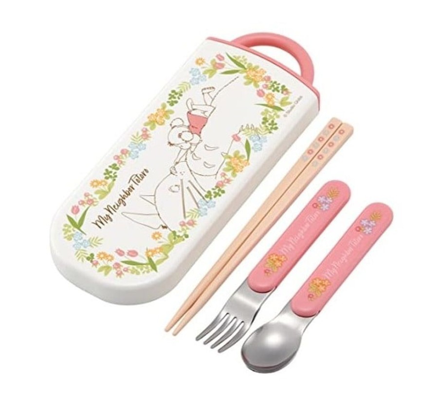 Benelic / Studio Ghibli | Mon Voisin Totoro - Mei & Totoro -Set Baguettes Cuillere Et Fourchette