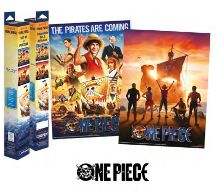 Pyramid | One Piece - Live Action - Set 2 Posters 52 X 38Cm