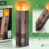 Noble Collection | Minecraft - Torche Lumineuse - Replique Collector 25Cm