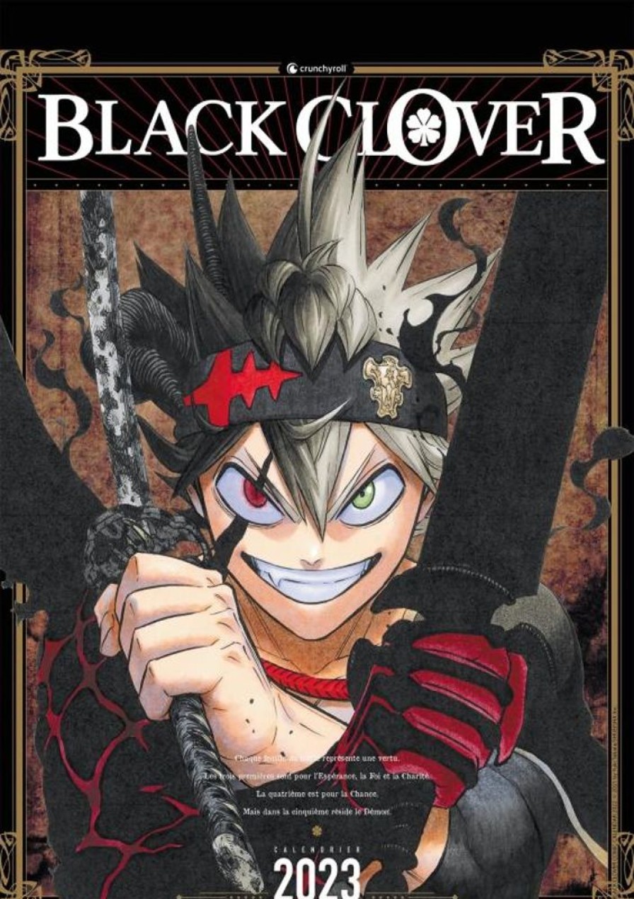 Crunchyroll | Black Clover - Calendrier 2023