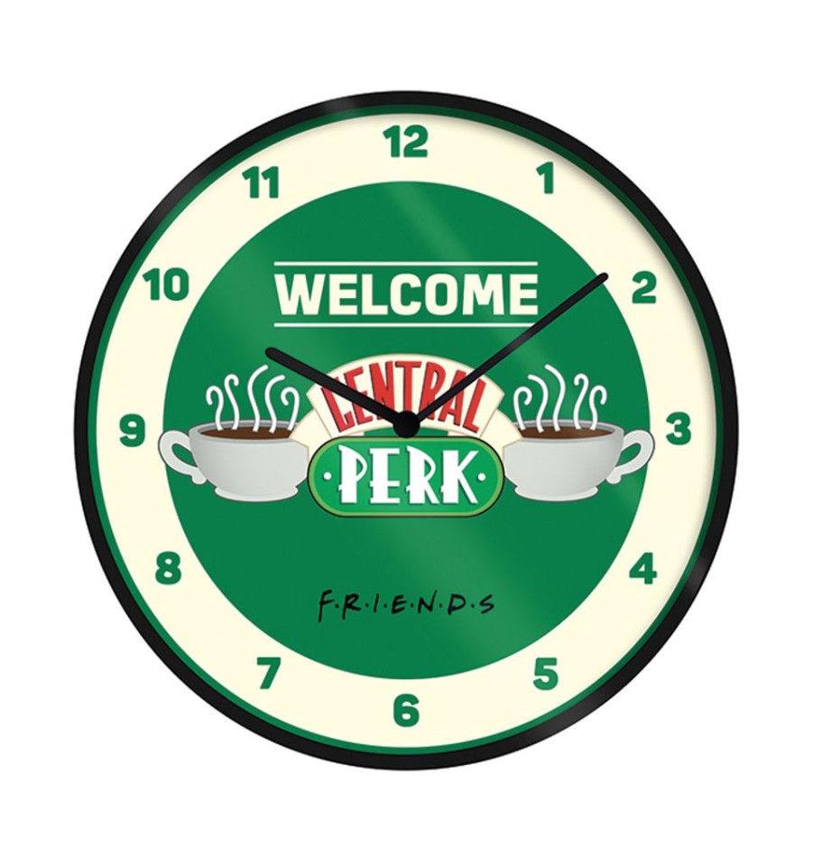 Pyramid | Friends - Central Perk - Horloge En Plastique Diametre 25Cm