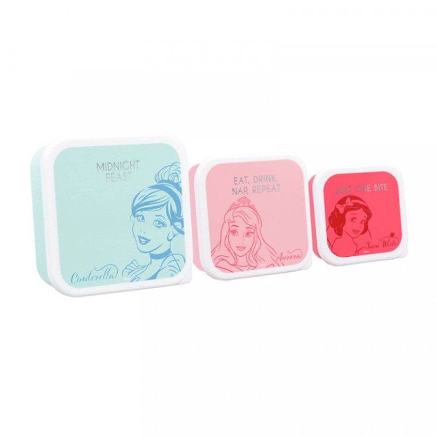 HMB | Disney - Set De 3 Boites Pour Lunch - Princess