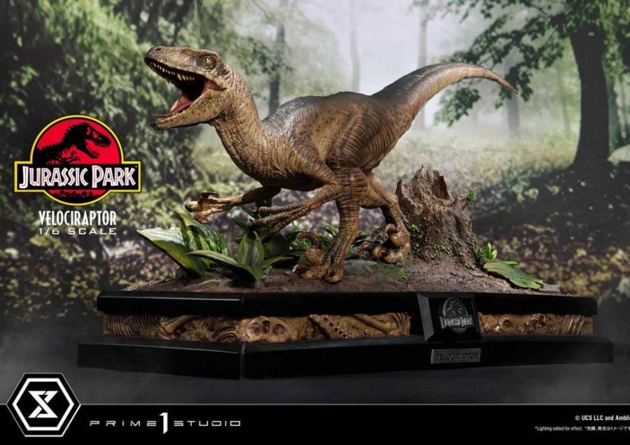 Prime 1 Studio | Jurassic Park - Velociraptor Attack - Statuette '38X75X30Cm'