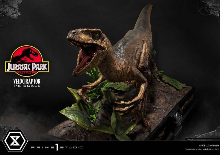 Prime 1 Studio | Jurassic Park - Velociraptor Attack - Statuette '38X75X30Cm'