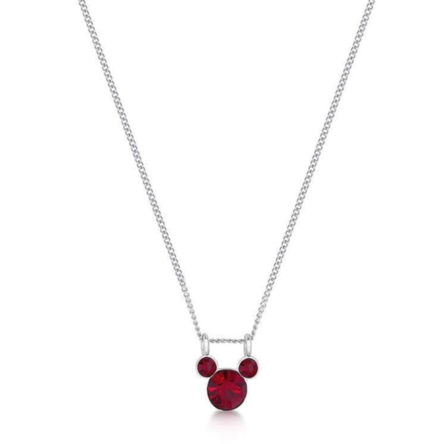 Couture Kingdom | Disney Mickey Mouse - Birthstone Necklace - January