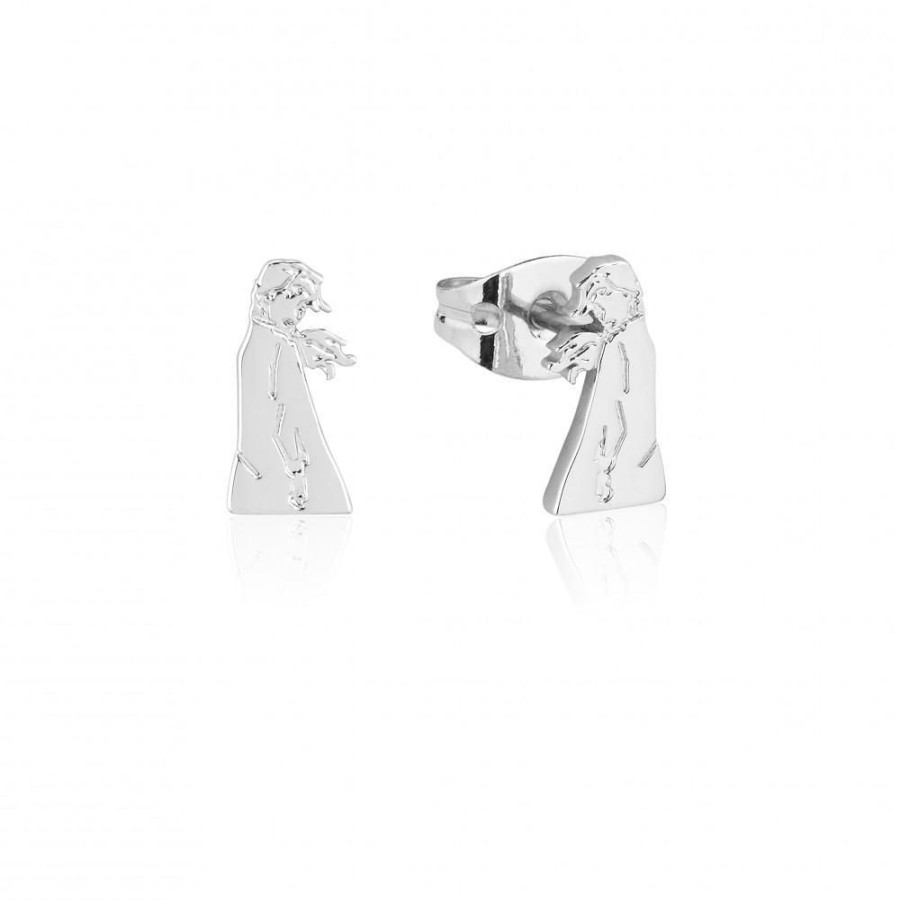 Couture Kingdom | Frozen 2 - Boucles D'Oreilles Kids Anna 'Plaque Or Blanc'