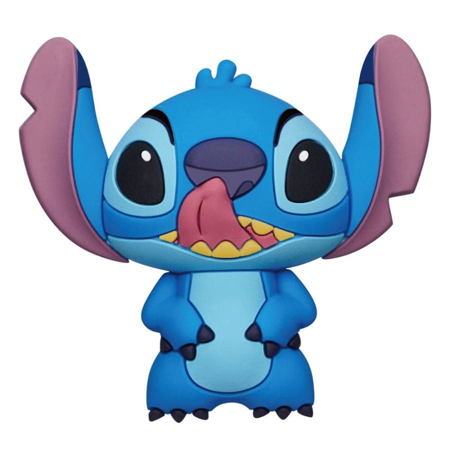 Monogram | Lilo & Stitch - Stitch Langue - Aimant A Collectionner En Mousse 3D